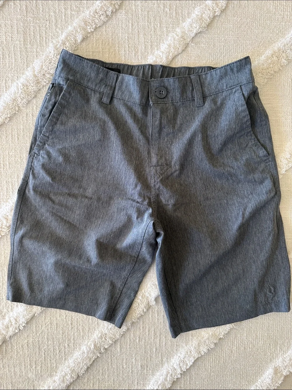 Boy’s Gray Performance Walkshorts